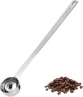 U-Taste Coffee Scoop 1 Tablespoon: 18/8 Stainless Steel Measuring Scooper for Ground Coffee, Bean, Powder, Espresso, 8.5in Extra Long Handle Metal Meaure Spoon for Canister, Jar (1Tbsp/15ml, Silver) | 18/8 Stainless Steel Tablespoon Scoop, Long Metal C...
