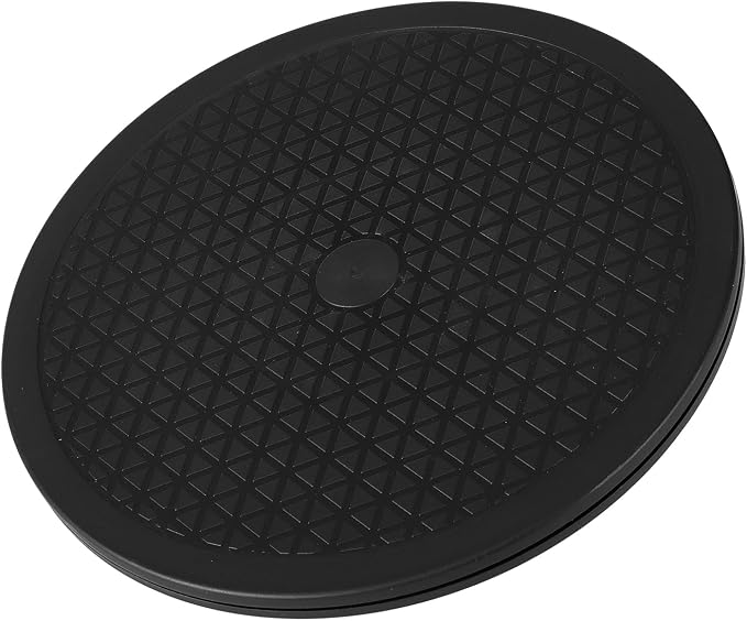 ZZRANYE 10 Inch Heavy Duty Rotating Swivel Stand - 360 Degree Rotating Lazy Susan Base with Steel Ball Bearings for Model Base/Rotating Plants/Crafts Stand Monitor/TV/Monitors/Potted Plants