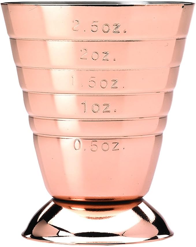 Barfly Measuring Cup, 2.5 oz, Copper