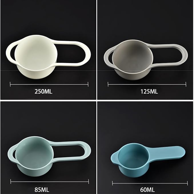 Mixing Bowls, Nesting Baking Bowls with Colander & Fine Mesh (Pebble-8PCS) | BPA-Free, Lightweight, Impact-Resistant, Rinse, Drain, Measure, Repeat, Colorful — Without the Risk.