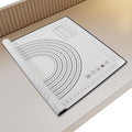 Silicone Baking Mat,32x24" Extra Large Pastry Mat for Rolling Dough Kneading Sourdough Bread Baking Supplies Black