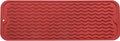 MicoYang Silicone Dish Drying Mat for Multiple Usage,Easy clean,Eco-friendly,Heat-resistant Silicone Mat for Kitchen Counter,Sink,Bar,Bottle,or Cup Red M 17 inches x 6 inches