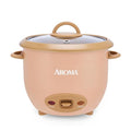 AROMA® 6-Cup (Cooked) One-Touch Pot Style Rice Cooker with CoreCoat™ PFAS-Free Nonstick Ceramic Surface (1.5 Quarts)