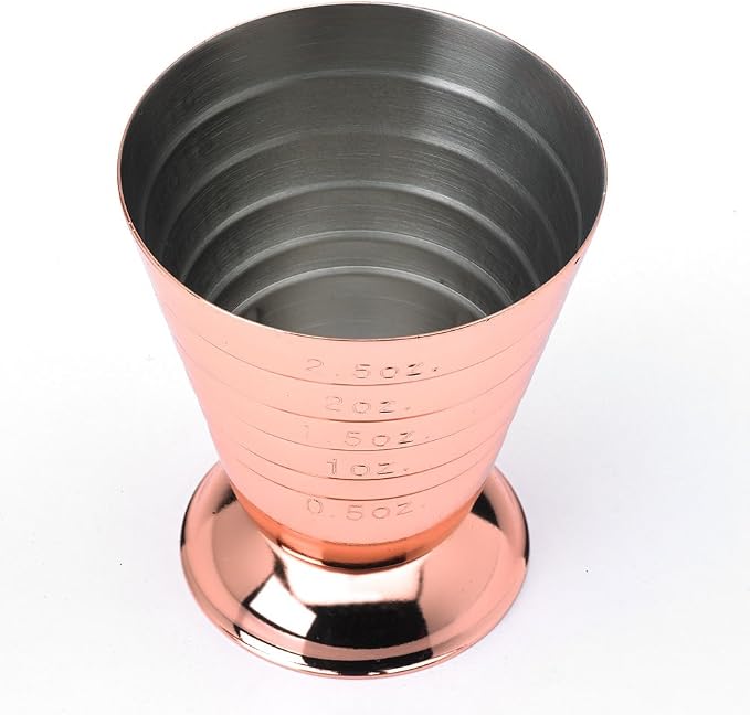 Barfly Measuring Cup, 2.5 oz, Copper