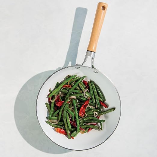 Nordic Ware Cardamom Ceramic Nonstick 10 Inch Wok