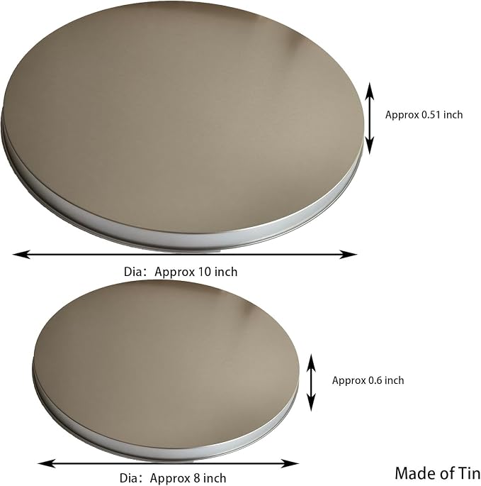 Kerixi Electric Stove Burner Covers Range Top For Expanding Counter Space Stovetop Decor (Silvery)