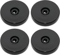 4Pcs Black Acrylic Lazy Susan 2.5 Inch Turntable Organizer Bearings | Mini Lazy Susan, Small Lazy Susan Turntable, 360° Rotating Swivel Plate for Spice Rack, Cosmetic, Cake, Pantry, DIY Display