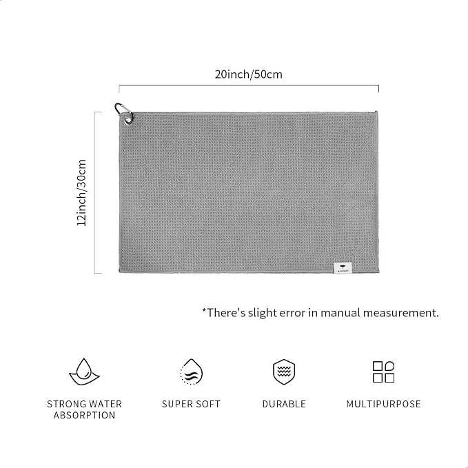 watchget Microfiber Cleaning Cloth,Barista Micro Cloth 4 Pack Grey | Barista Towels Espresso Towel Espresso Machine Cloths,Steam Wand Cloth,Kitchen Cleaning Cloth Waffle Weave(12"x12")