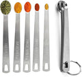 Measuring Spoons,Includ 1/4 tsp, /8 tsp,1/16 tsp,1/32 tsp,1/64 tsp | 5Pcs Measuring Spoons Set,Tablespoon and Teaspoon for Measure Liquid and Dry Ingredients,Stainless Steel measuring Cups