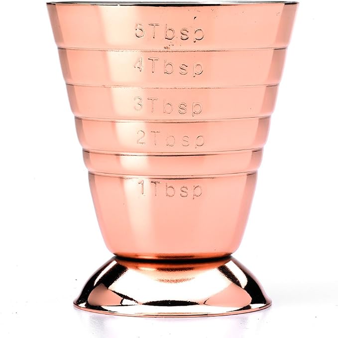 Barfly Measuring Cup, 2.5 oz, Copper