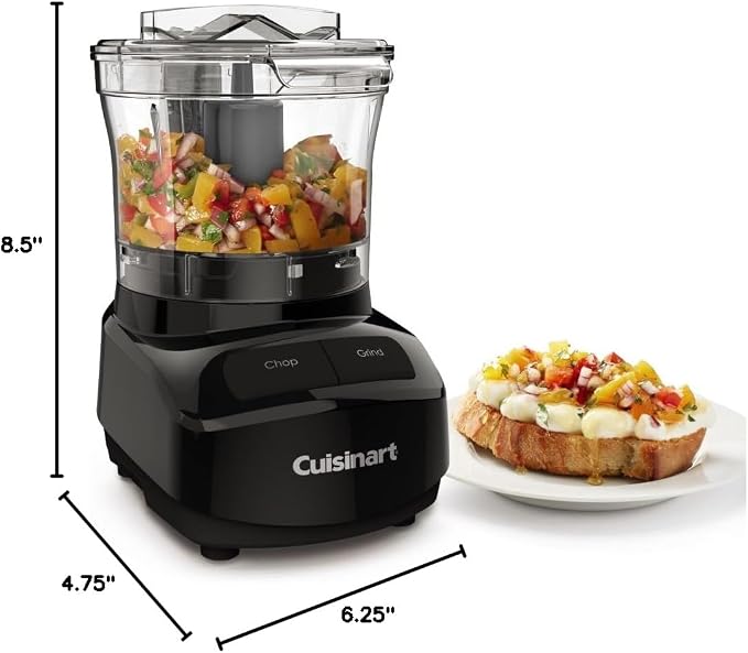 Cuisinart 3-Cup Mini Chopper (Black), CCH-3BK