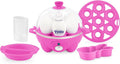 PEEPS & Dash Rapid Egg Cooker, Bunny Omelette Mold, Pink | Electric Egg Poacher, Boiler, Steamer & Omelette Maker Machine, Soft or Poached Eggs for Breakfast, Auto Shut-Off, BPA-Free