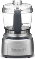 Cuisinart Small Food Processor, Auto-Reversing Smart Power Blade, 4-Cup | ECH-4SV, mini food processor with touch-pad control, auto-reversing blade & dishwasher-safe parts for small jobs