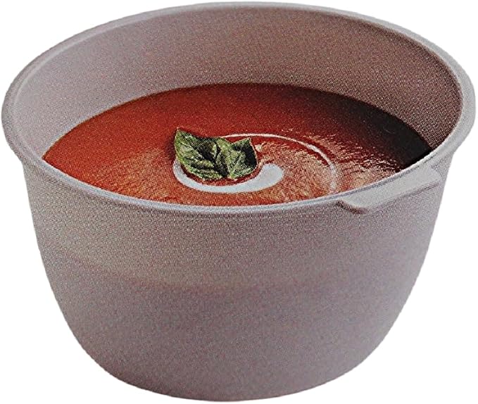 Dependable Industries inc. Essentials Unbreakable Microwave Bowls Heat and Eat 26 OZ Dishwasher Safe BPA-Free Plastic for Serving Soup Pasta Noodles Oatmeal Cereal Stakable Set of 4