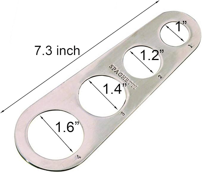 Stainless Steel Spaghetti Measurer for Kitchen Cooking