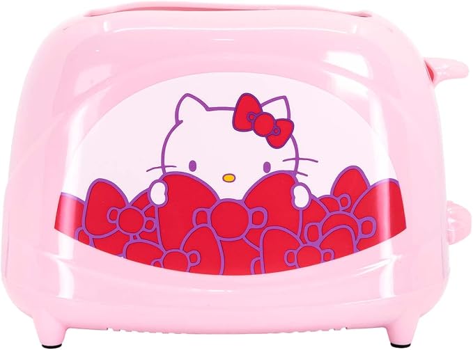 Uncanny Brands Hello Kitty Two-Slice Toaster- Toasts Your Favorite Kitty On Your Toast