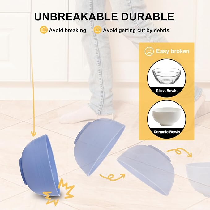 Rubtlamp Wheat Straw Plates and Bowls sets, Reusable Plastic Plate Set for 4, Kitchen Wheat Straw Dinnerware Sets (Spring Four Colors) Include Dinner Platos, Dessert Platos, Cereal Bowls, Cups