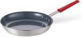 Tramontina Professional 12-Inch Ceramic Non Stick Large Frying Pan | Heavy-Gauge Aluminum Skillet with Ceramic Nonstick Coating, Dishwasher and Oven Safe, Gray, Made in Brazil