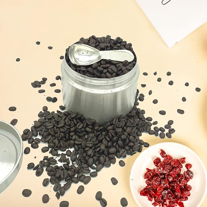 2 Pack Coffee Scoop 15ml Stainless Steel Measuring Spoon Set for Ground Coffee