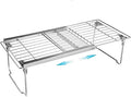 Orgneas Expandable Freezer Shelf Cooler Shelf Organizer 15.8"-22" | Thickened Heavy Duty Cabinet Shelf Riser Rack Organizer and Storage for Kitchen Pantry Refrigerator