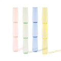 TOSSWARE POP 9oz Flute - Color Series SET OF 12, Premium Quality, Recyclable, Unbreakable & Crystal Clear Plastic Champagne Glasses