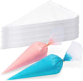 Homrelaxy 200 Pcs 12 Inch Tipless Piping Bags, Disposable Pastry Bags | Thick Plastic Pastry Bags for Frosting, Anti-Burst Icing Bag for Decorating Cakes, Cupcakes, Cookies & Baking