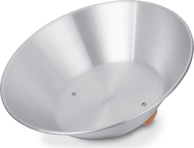 Craft Wok Dome Lid for 14-Inch Woks Traditional Dome Shaped with Wooden Handle Cover for 14 inch Woks Asian Cookware Aluminum / 732W3