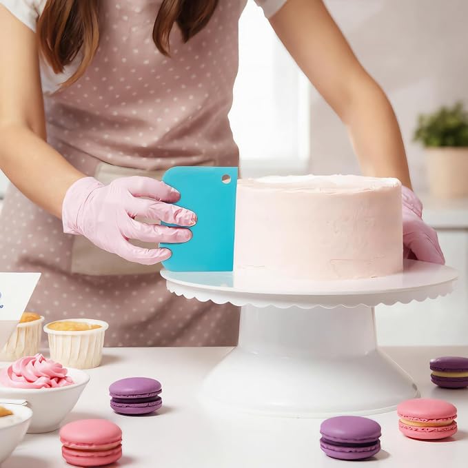 Piping Bags and Tips Set, Cake Decorating Kit | 24 Stainless Steel Piping Tips, 2 Reusable Silicone Pastry Bags - Baking Supplies for Cupcakes, Cookies, and Cake Decorating