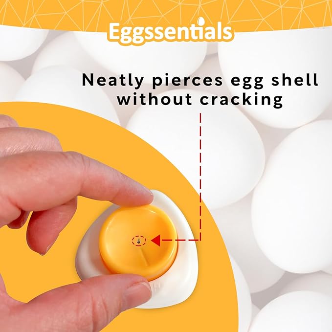 Egg Poacher - Eggssentials Poached Egg Maker, Stainless Steel Egg Poaching Pan, Poached Eggs Cooker Food Grade Safe PFOA Free with Spatula