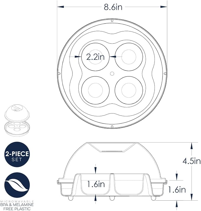 Nordic Ware Microwave Egg Bites Pan