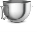 6 Quart Stainless Steel Mixer Bowl for Kitchenaid Bowl-Lift Mixer KP26 KL26 | 18/8 Stainless Steel, Heavy Duty, Dishwasher Safe, Mixing Bowl for Kitchenaid KP26, KL26, KT26