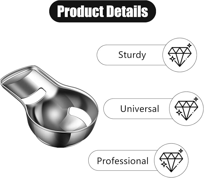Egg Separator Egg Yolk Separator Egg Separator for Raw Eggs | Food Grade Stainless Steel,Kitchen Baking Gadgets，Easy to Use for Baking & Cooking,Fits Various Bowl Rim Thicknesses