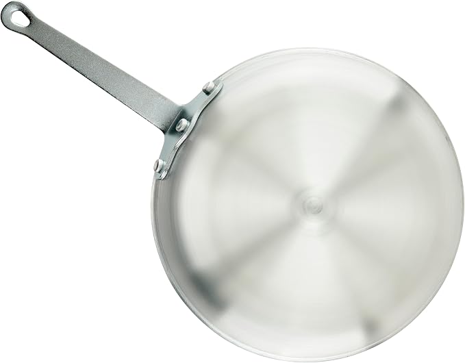 Winco 10" Aluminum Fry Pan/Skillet, Non-Stick Finish | Riveted handle, Great for Sauteing, Searing, Frying and Restaurant Kitchens