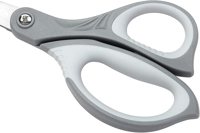 LIVINGO 3 Pack 8.5" Sharp Scissors All Purpose for Cutting Fabric Paper | Ergonomic Comfort Grip, Stainless Steel Blades, Shears for Office & School Home Sewing & Crafting DIY Daily Use