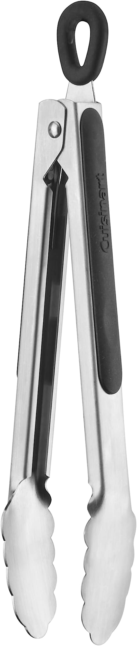 Cuisinart 2pc Tong Set - 7" & 9" Stainless Steel Kitchen Tongs with Locking Mechanism & Grip Handle, Dishwasher-Safe
