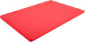Thirteen Chefs Large Red Cutting Board - 18 x 12 Inch for Meat, Professional 1/2" Thick HDPE Plastic for Restaurants, Dishwasher Safe and NSF Stamped