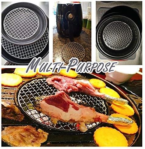 6.5 Inch Canning Rack Round Stainless Steel Baking and Cooling Steaming Rack Cookware Fit for Air Fryer Instant Pot Pressure Cooker Canning (165mm/6.5")
