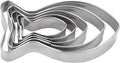 MrCookie Goldfish/Fish Cookie Cutters Stainless Steel.