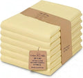 Urban Villa Kitchen Towels Cotton Dish Towels 20”x30” (Set of 6) Yellow