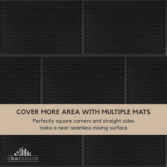A Bar Above Heavy Duty Bar Mat, Food Safe Silicone Mat for Countertops | Commercial Strength, For Bartending and Coffee, Dish Drying Pad, Kitchen Counter, Barista Accessory, Spill Proof, Great Pick