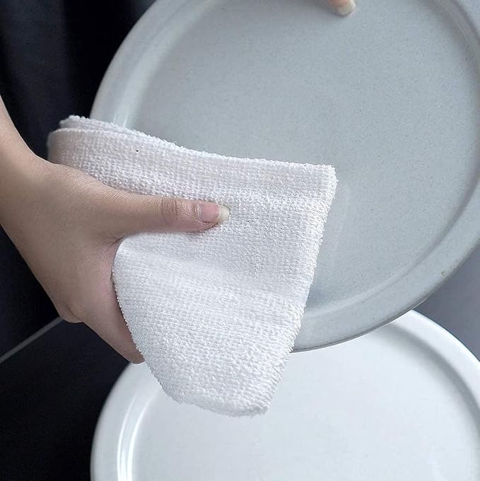Avalon Towels Terry Bar Mop Towels (Value Pack of 144) Size 14"x17" – Absorbent and Durable, Multipurpose Cleaning Rags, Cotton Cleaning Cloths, Terry Cloth Rags, Reusable Shop Rag (White)