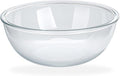 6.3 Qt Large Glass Mixing Bowl,12.3" Clear Glass Salad Cooking Bowls For making sourdough Prepping, Mixing, Marinating & Brining Kimchi