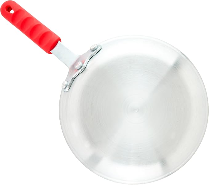 Winco 8" Aluminum Fry Pan/Skillet, Stay Cool Handle, Non-Stick Finish | Stay cool handle, Great for Sauteing, Searing, Frying and Restaurant Kitchens