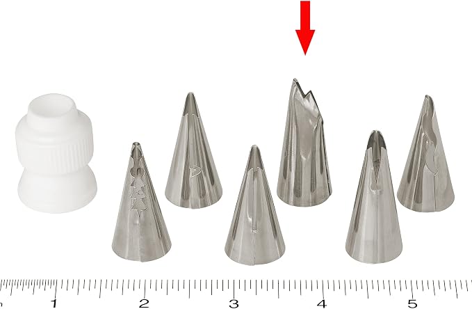 Ateco 050 Ruffle Pastry Decorating Tube