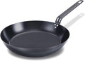 10" Carbon Steel Frying Pan, Pre-Seasoned Nonstick & Chemical-Free | Detachable Silicone Handle Cover, Oven & Dishwasher Safe, Induction Compatible, Chemical-Free Cooking Surface