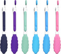 6PCS 7-Inch Silicone Tongs Set, Stainless Steel Tongs with Silicone Tips | Heat-Resistant Small Tongs For Cooking, Serving, Grilling | Dishwasher Safe | Multicolor