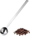 U-Taste Coffee Scoop 1 Tablespoon: 18/8 Stainless Steel Measuring Scooper for Ground Coffee, Bean, Powder, Espresso, 6.9in Long Handle Metal Meaure Spoon for Canister, Jar (1Tbsp/15ml, Silver) | 18/8 Stainless Steel Tablespoon Scoop, Long Metal Coffee ...