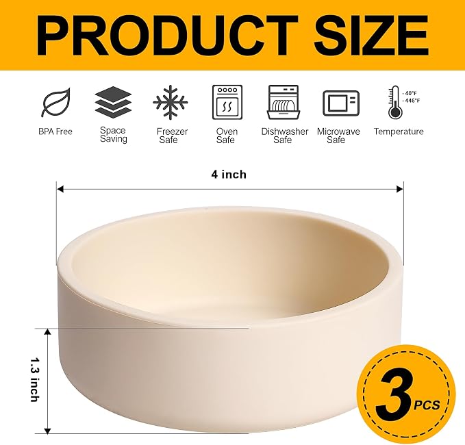 3 Pack Silicone Egg Poacher with Lids, Air Fryer Egg Molds Reusable Nonstick Egg Bites Pan Microwave Egg Cooker, Silicone Egg Cup for Microwavable Egg Stovetop Instan Pot Egg Poaching Sous
