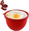 Silicone Liner for KitchenAid 5 Qt Tilt-Head Stand Mixer, Odourless,Thicker, Cold/Heat-Resistant & Non-Stick, Easy Clean, Fits 5 Quart Mixing Bowl with Lid