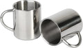 IMEEA Small Coffee Mug 10oz Double Wall Stainless Steel Cups, Set of 2